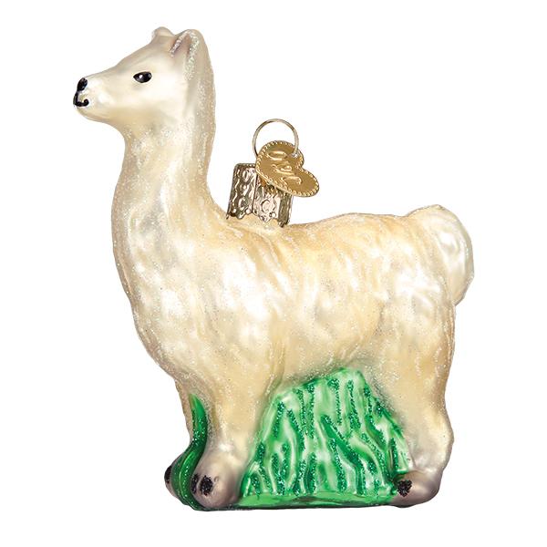 Old World Christmas: Llama Christmas Ornament