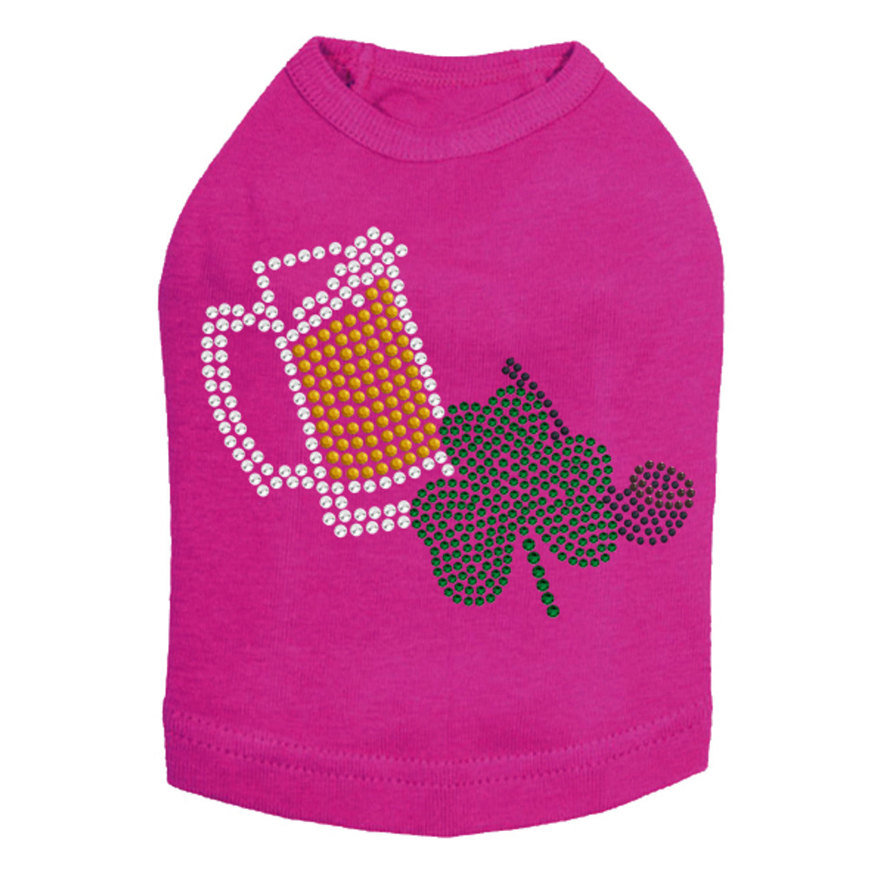 Beer Mug, Clover, & Pipe - Dog Tank