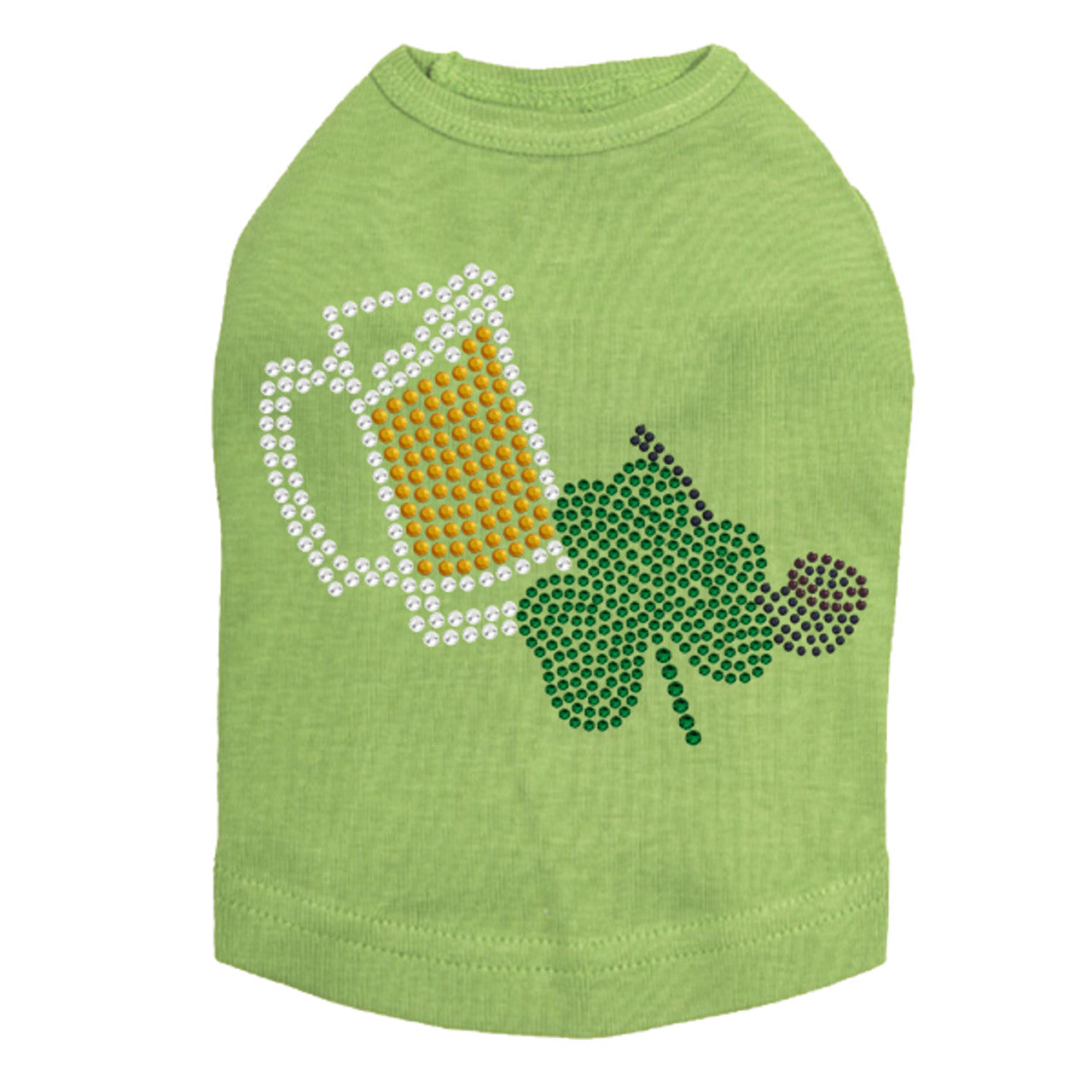 Beer Mug, Clover, & Pipe - Dog Tank