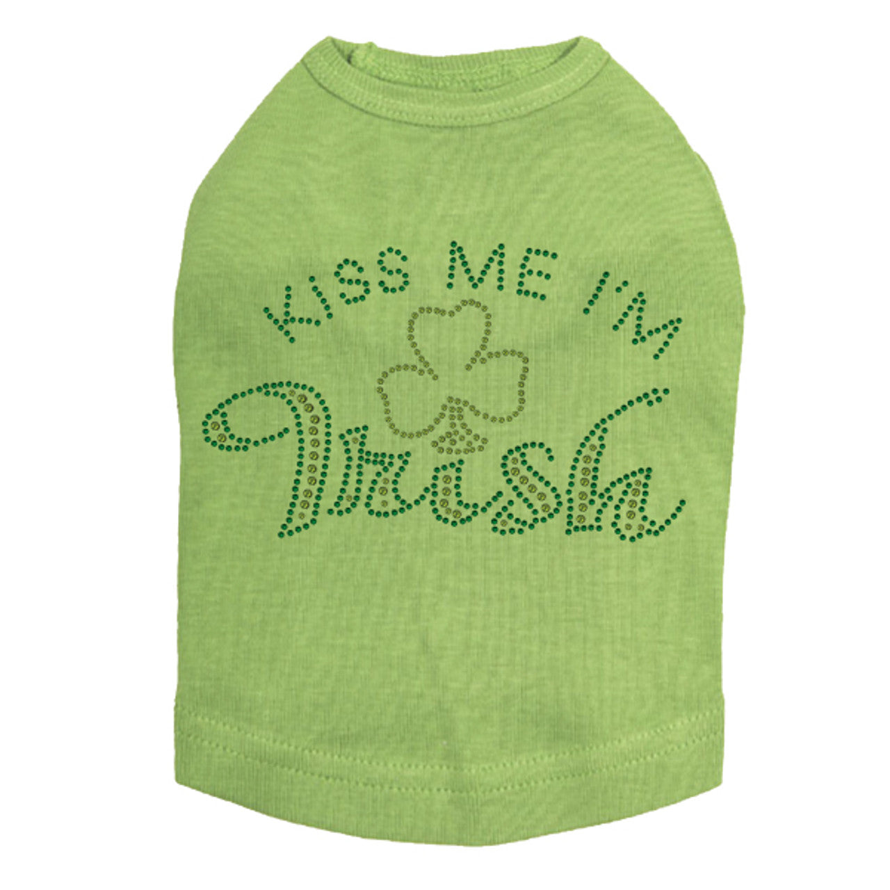 Kiss Me Im Irish 1 - Dog Tank