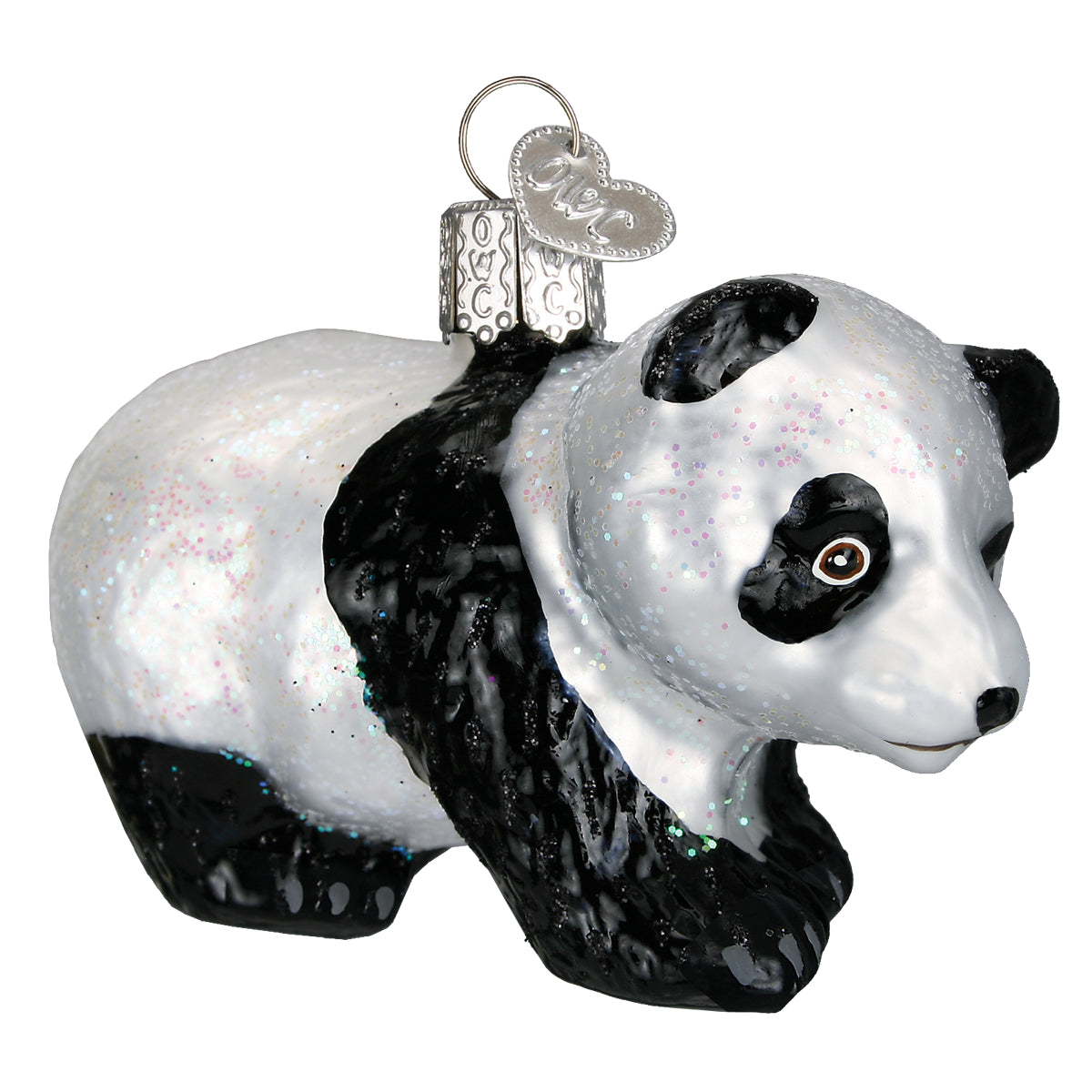 Old World Christmas: Panda Cub Christmas Ornament
