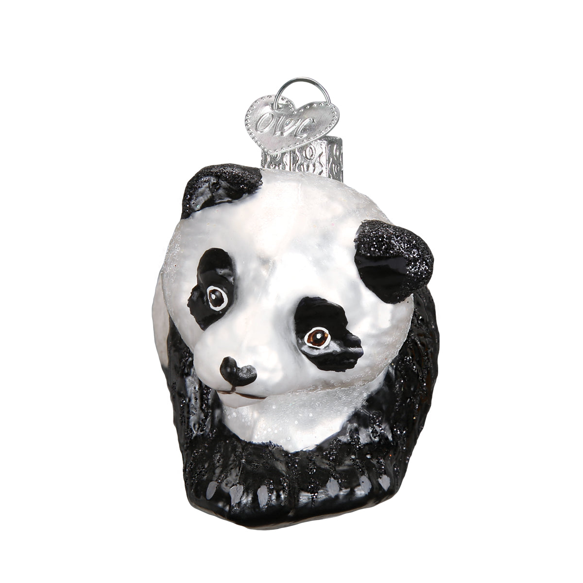 Old World Christmas: Panda Cub Christmas Ornament