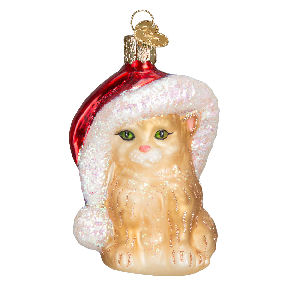 Santas Kitten Ornament