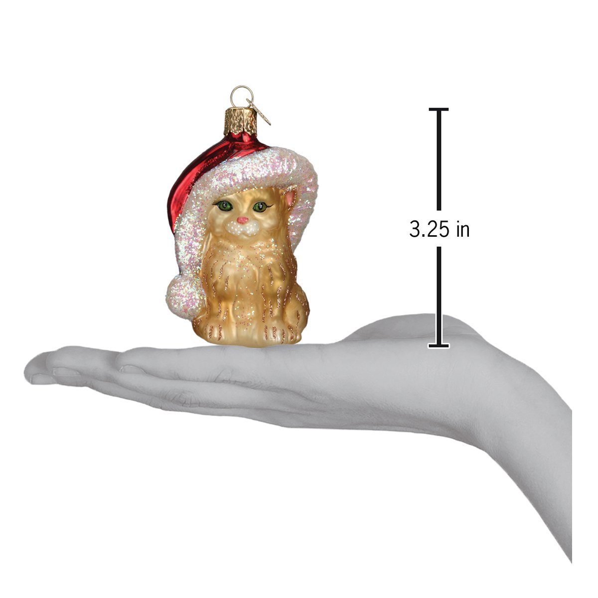 Santas Kitten Ornament