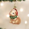 Holly Pig Ornament
