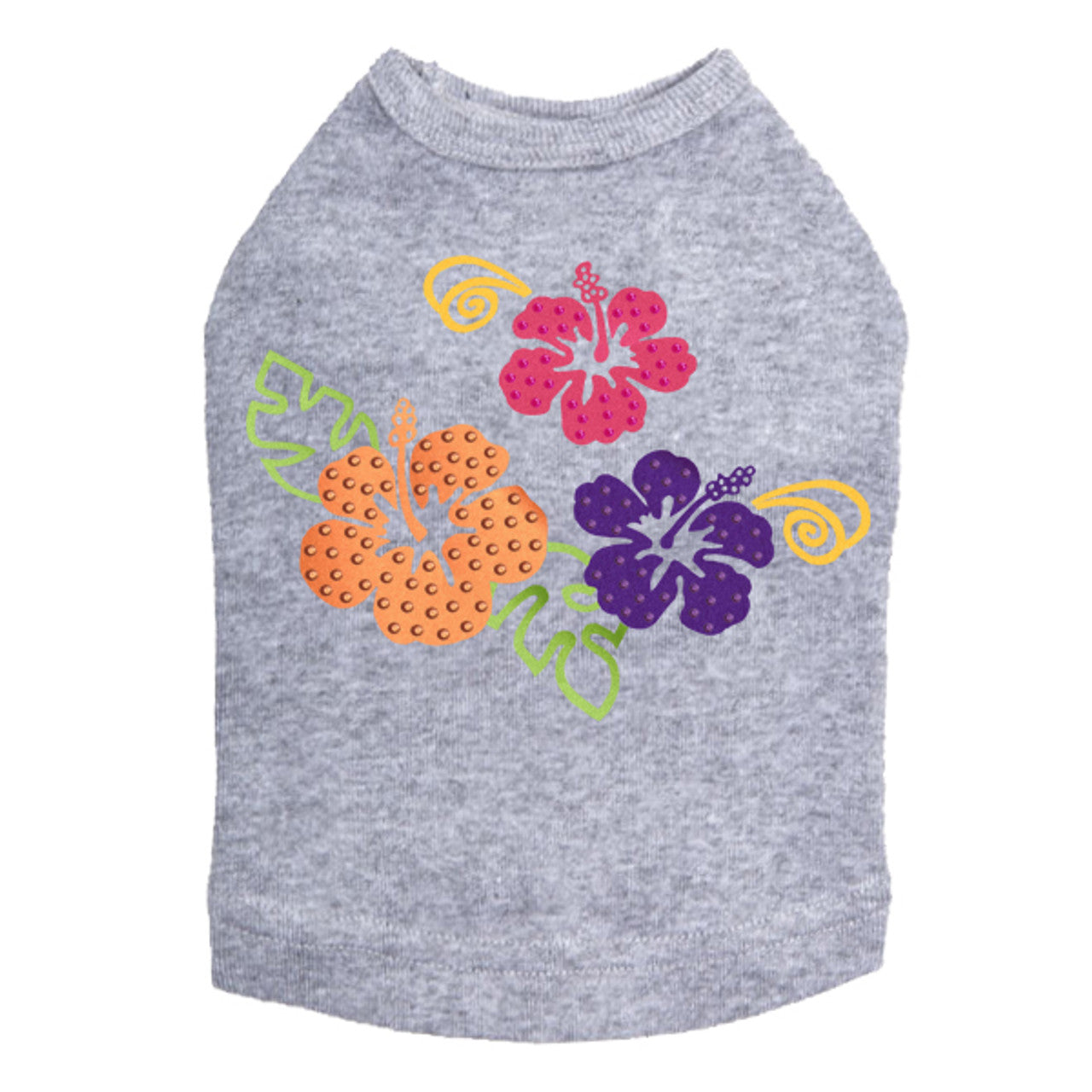 Satin Hibiscus - Dog Tank