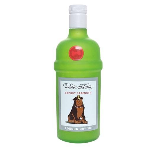 Silly Squeakers®  Liquor Bottle - To Sit and Stay