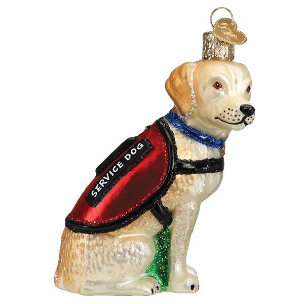 Old World Christmas: Service Dog Christmas Ornament