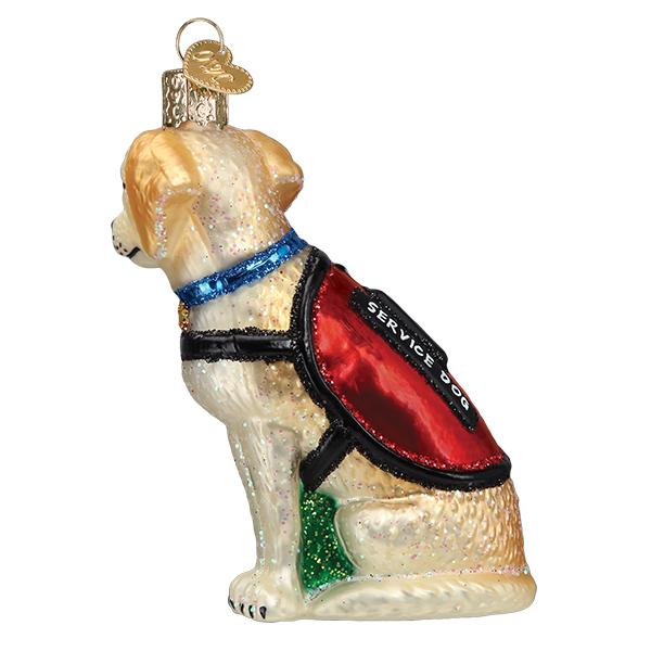 Old World Christmas: Service Dog Christmas Ornament