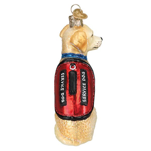 Old World Christmas: Service Dog Christmas Ornament