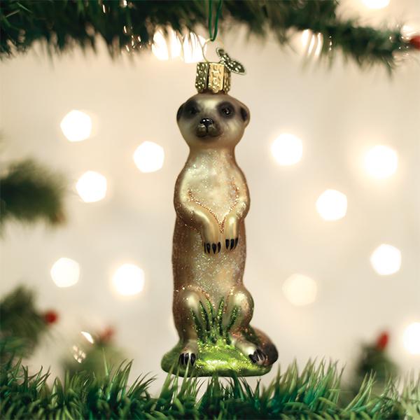 Old World Christmas: Meerkat Christmas Ornament