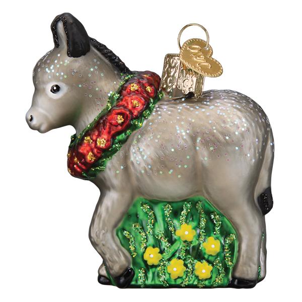 Old World Christmas: Donkita Christmas Ornament