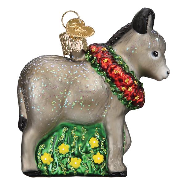 Old World Christmas: Donkita Christmas Ornament