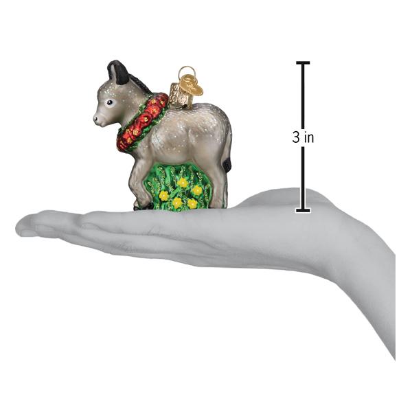 Old World Christmas: Donkita Christmas Ornament