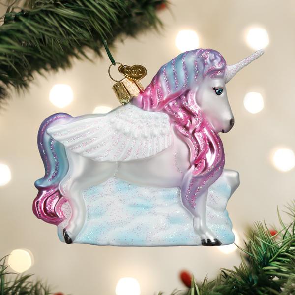 Old World Christmas: Alicorn Christmas Ornament