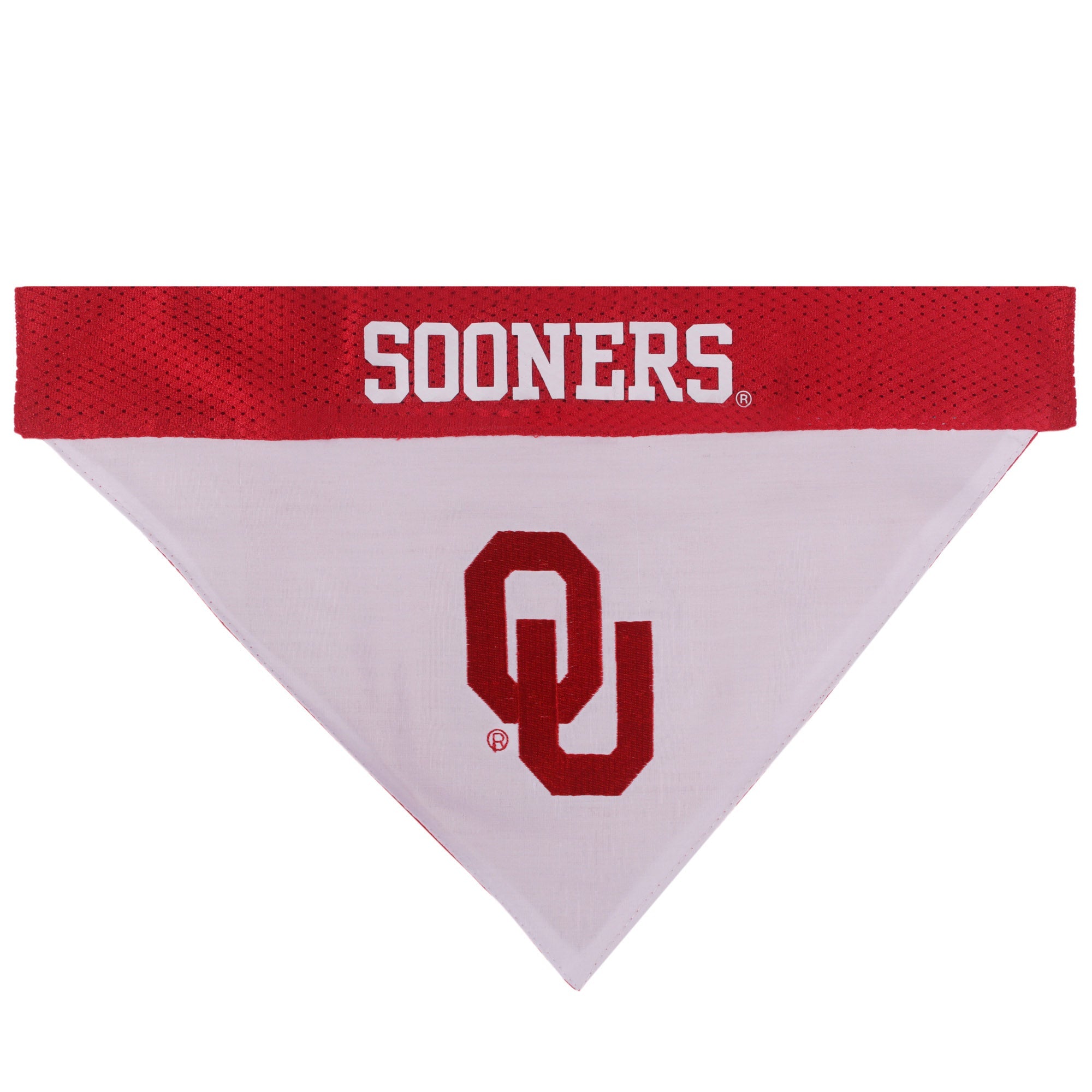 Oklahoma Sooners Reversible Bandana - HT Animal Supply