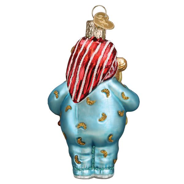 Old World Christmas: Bedtime Teddy Bear Christmas Ornament