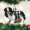 Black/white King Charles Spani Ornament