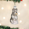 Grey Schnauzer Ornament