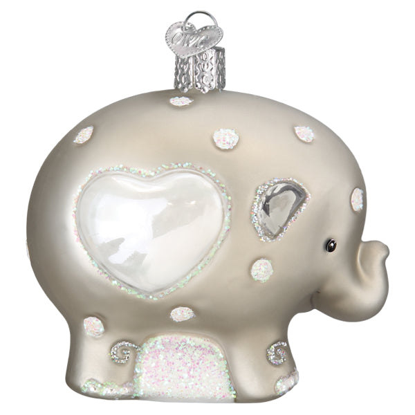 Babys 1st Elephant Ornament