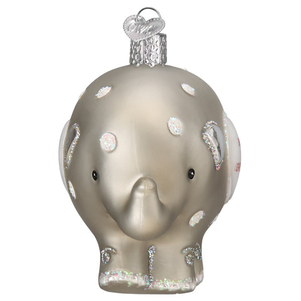Babys 1st Elephant Ornament