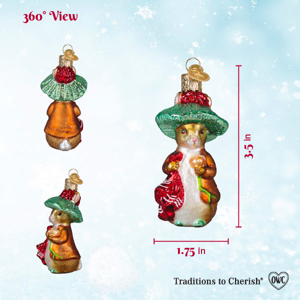 Old World Christmas: Benjamin Christmas Ornament