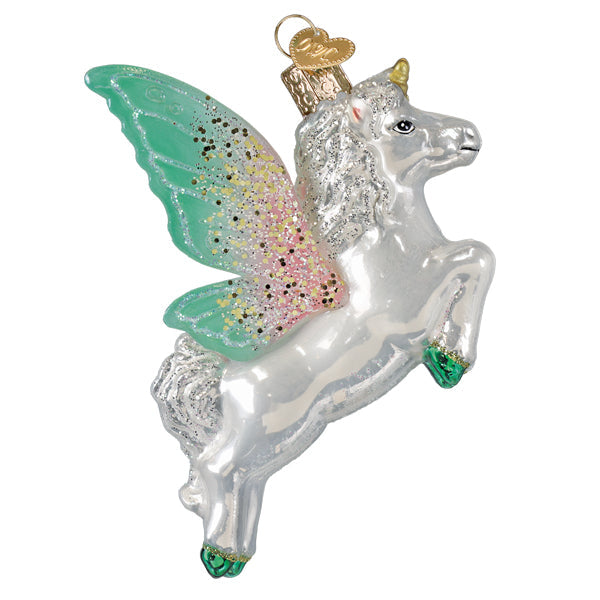 Old World Christmas: Radiant Pegasus Christmas Ornament