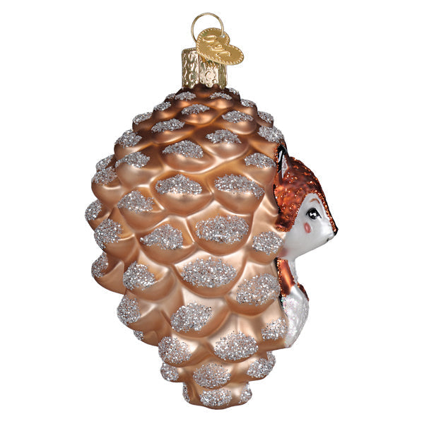 Old World Christmas: Piney Fox Christmas Ornament