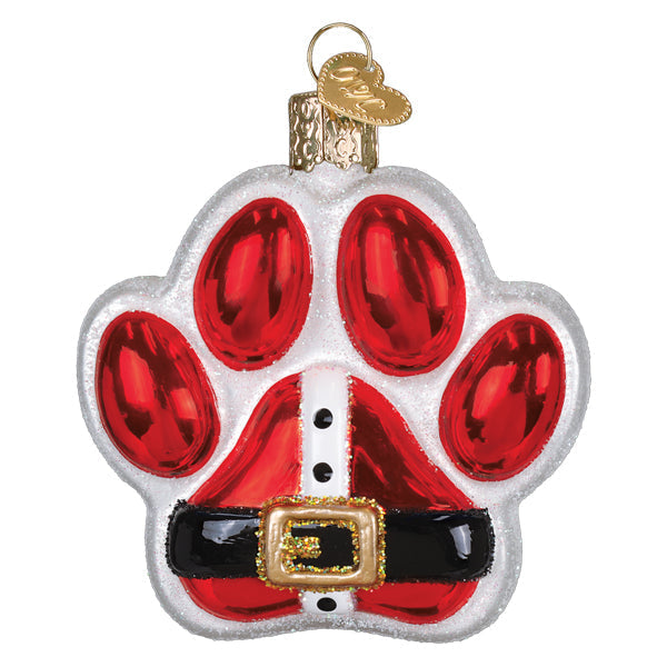 Old World Christmas: Santa Paws Christmas Ornament