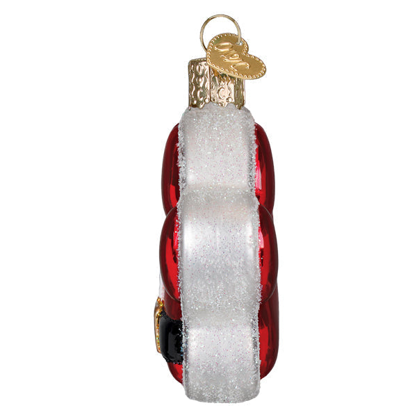 Old World Christmas: Santa Paws Christmas Ornament