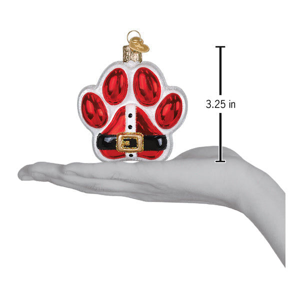 Old World Christmas: Santa Paws Christmas Ornament