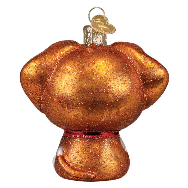 Old World Christmas: Kawaii Dog Christmas Ornament