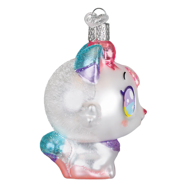 Old World Christmas: Kawaii Cat Christmas Ornament