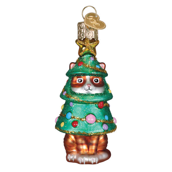 Old World Christmas: Meowmas Tree Christmas Ornament