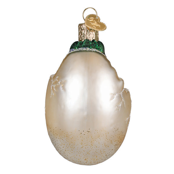 Old World Christmas: Baby Dino In Egg Christmas Ornament