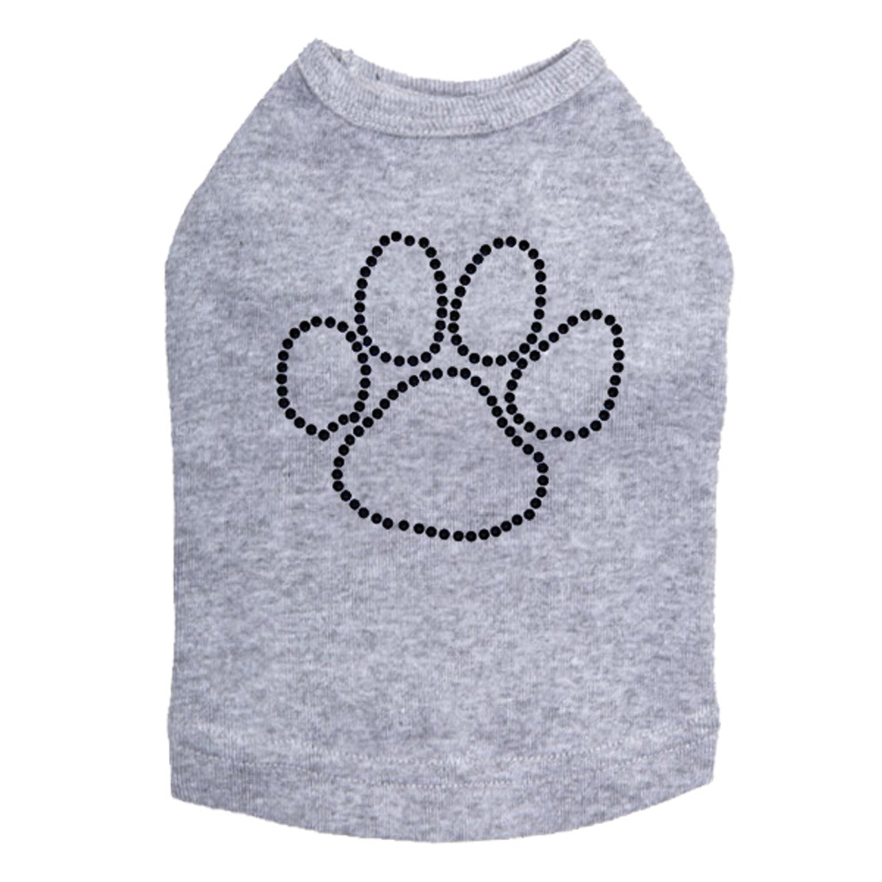 Paw (Black Nailheads) - Dog Tank