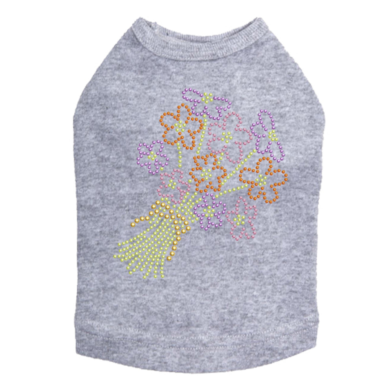 Flower Bouquet - Dog Tank