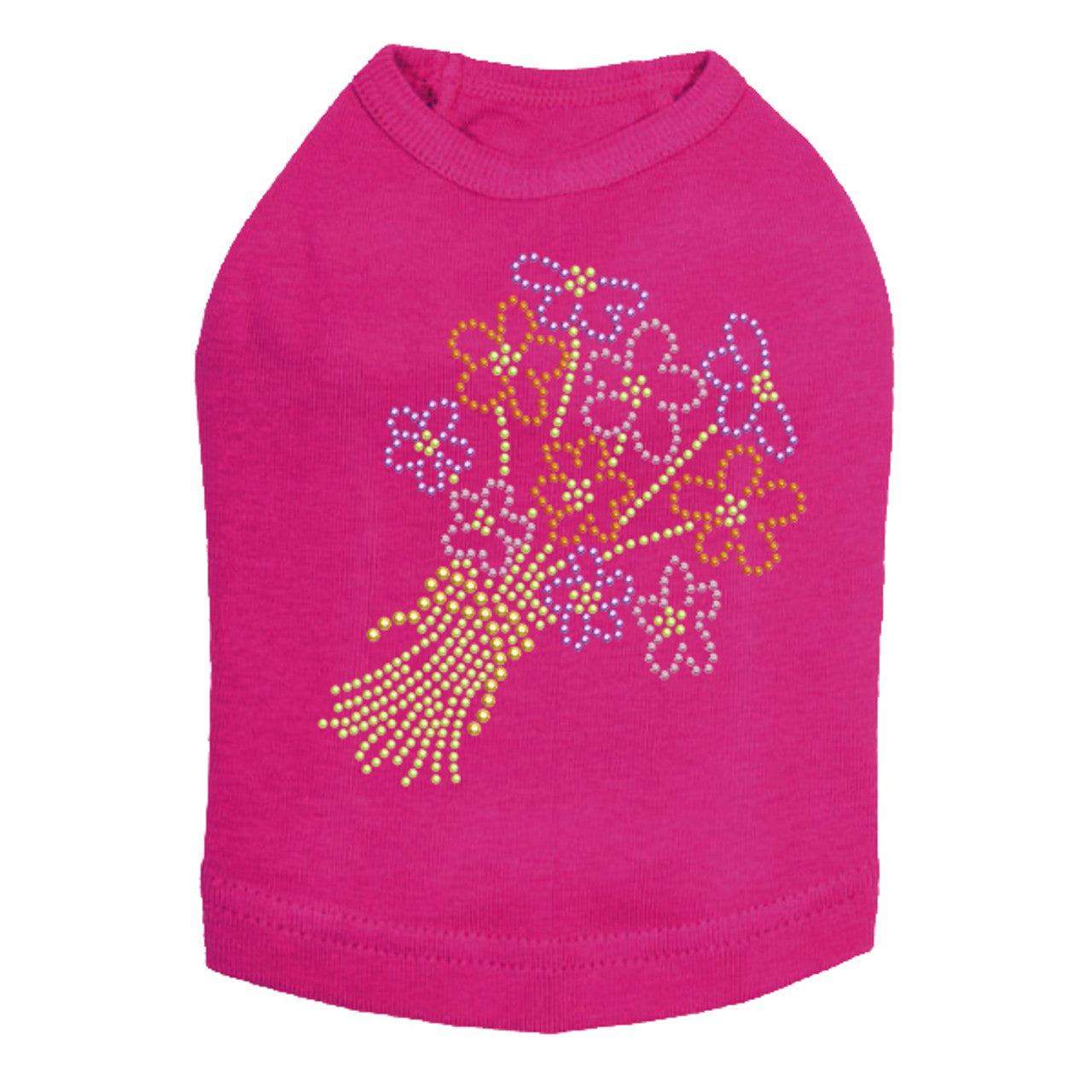 Flower Bouquet - Dog Tank