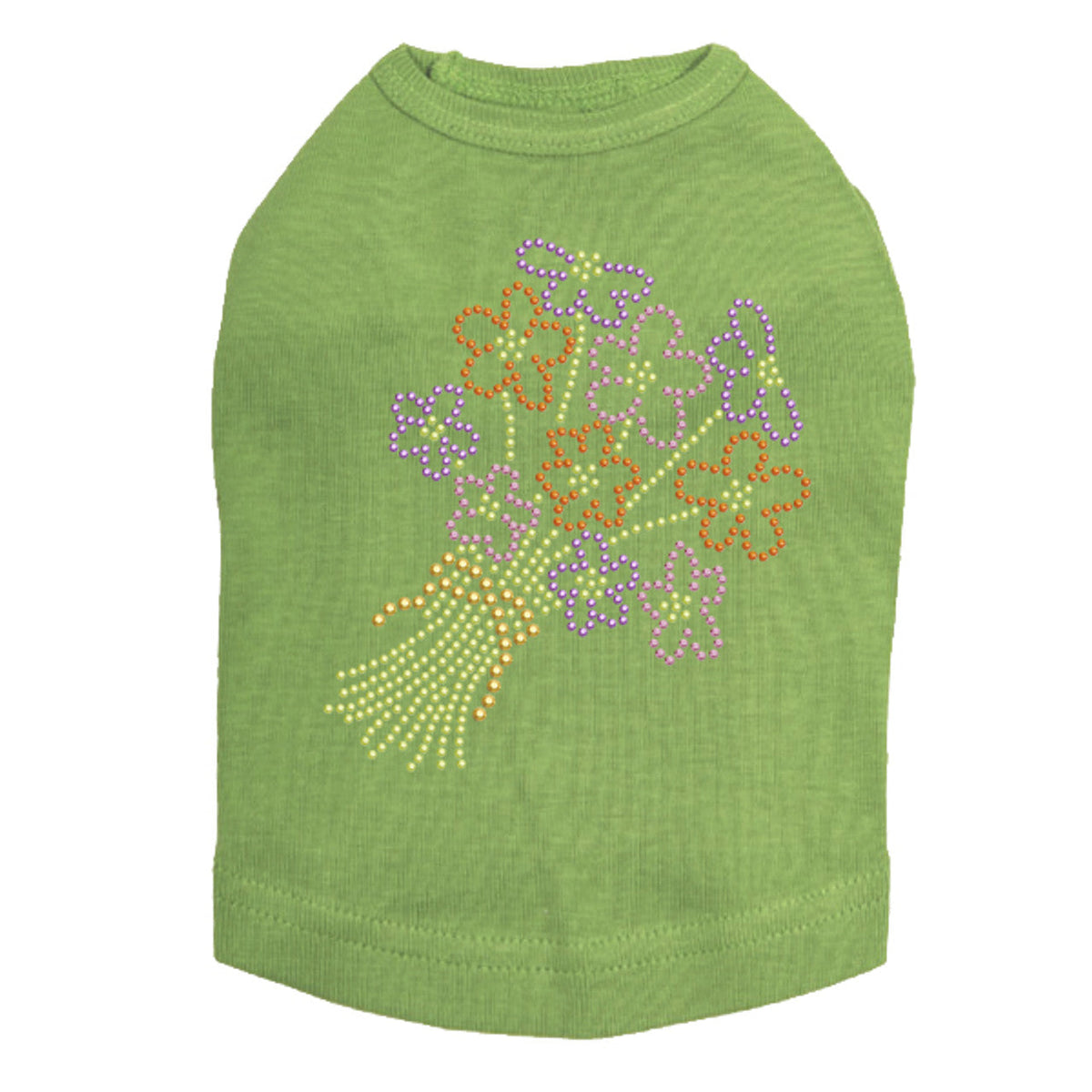 Flower Bouquet - Dog Tank