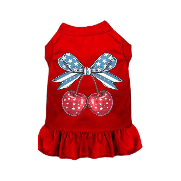 The Cherry Jubilee Americana Dog Dress