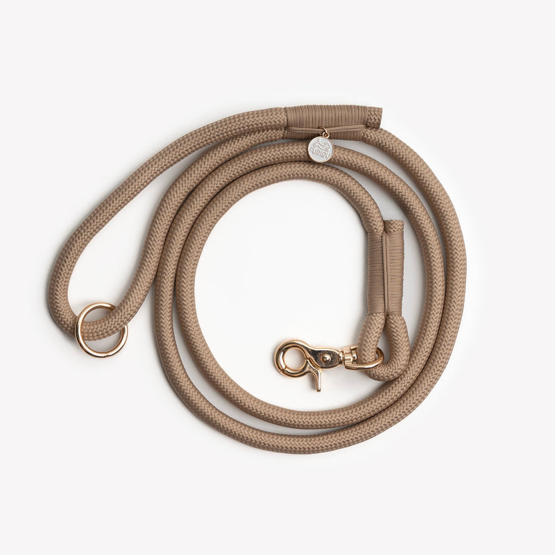 Sand - Braided Rope Leash - Your everyday leash, upgraded. Fast shipping from HT Animal Supply.
