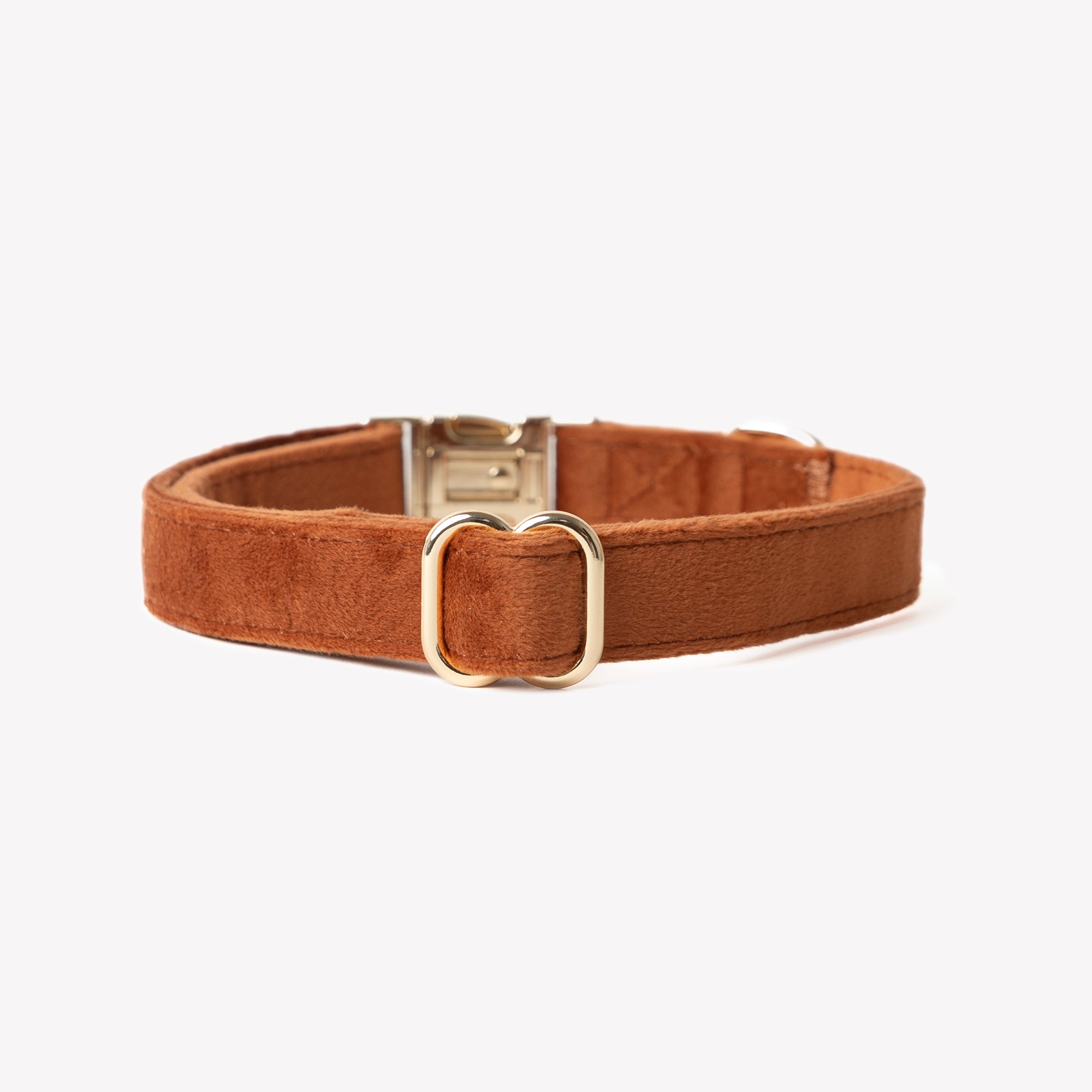 Clay - Velvet Dog Collar - HT Animal Supply