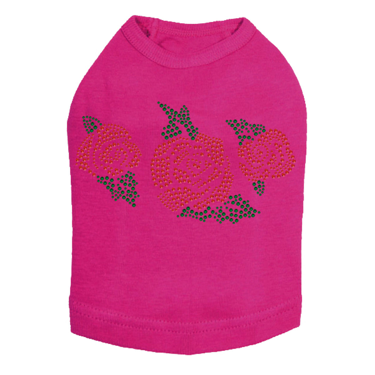 Red Roses - Dog Tank