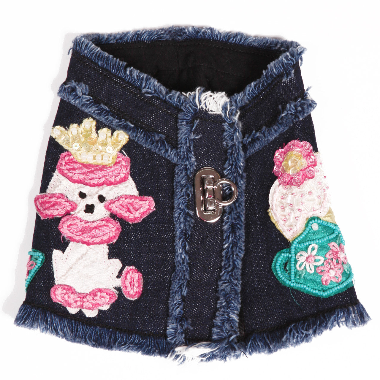 The London Tea Party Denim Harness Vest
