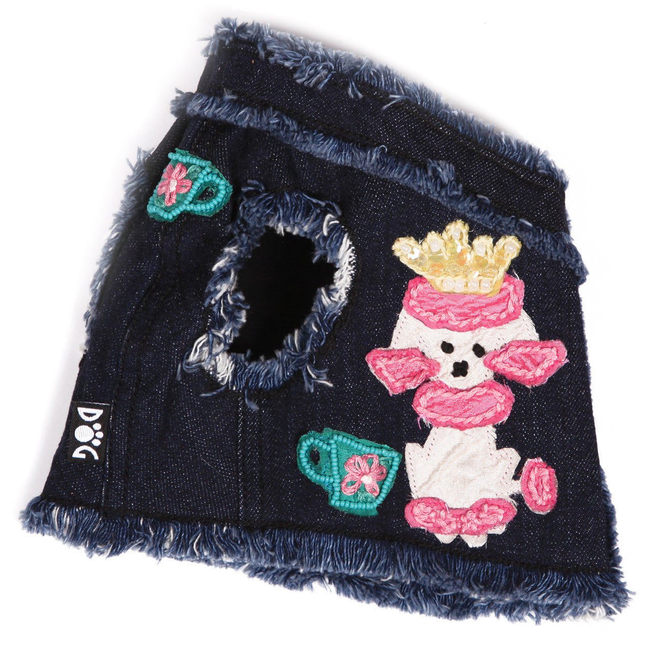 The London Tea Party Denim Harness Vest