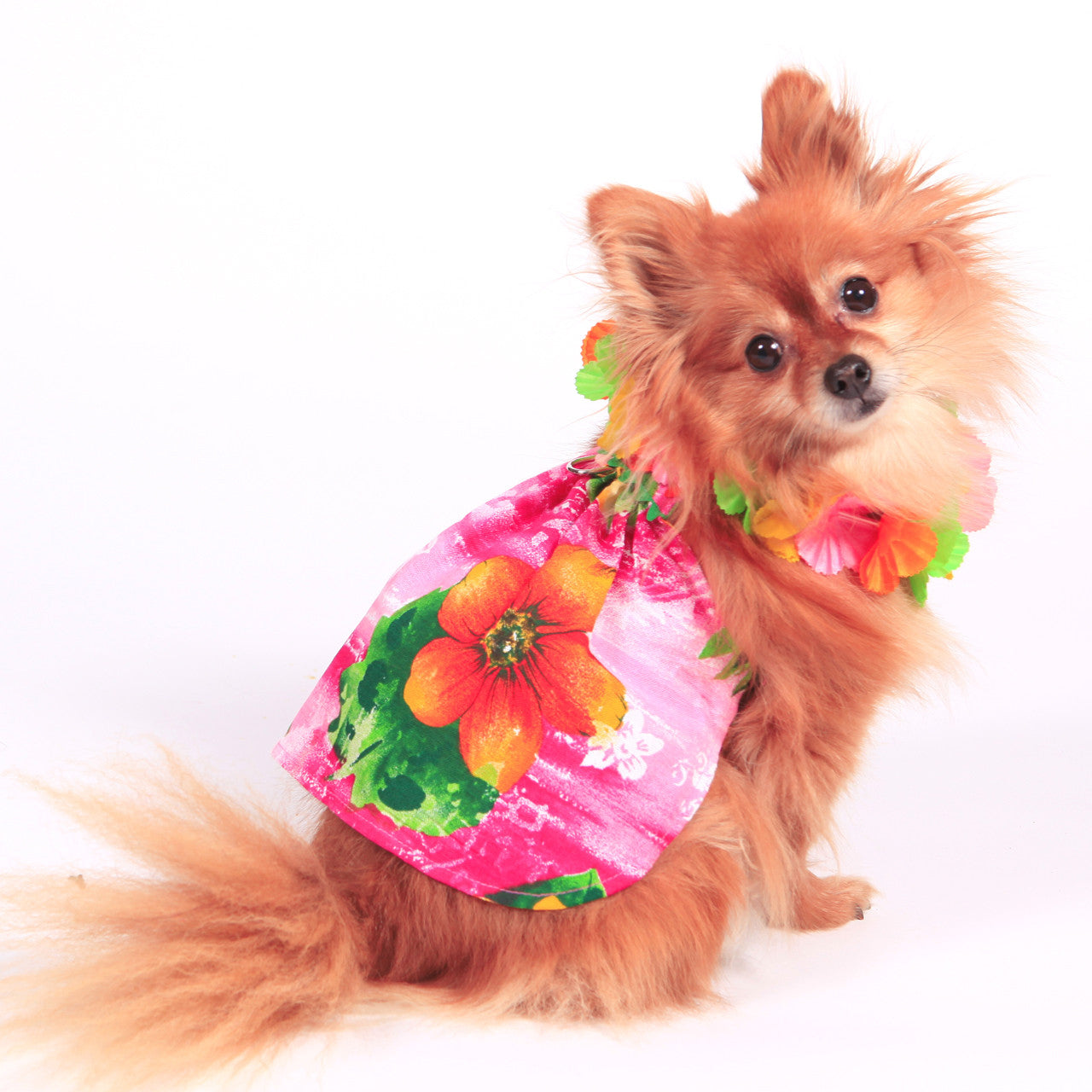 The Lahaina Collection - Pink Hawaiian Dress
