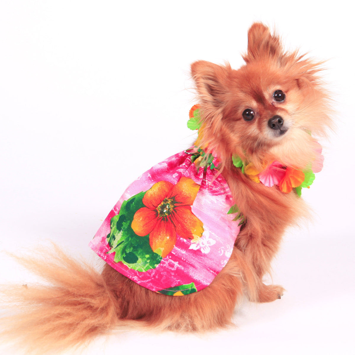 The Lahaina Collection - Pink Hawaiian Dress