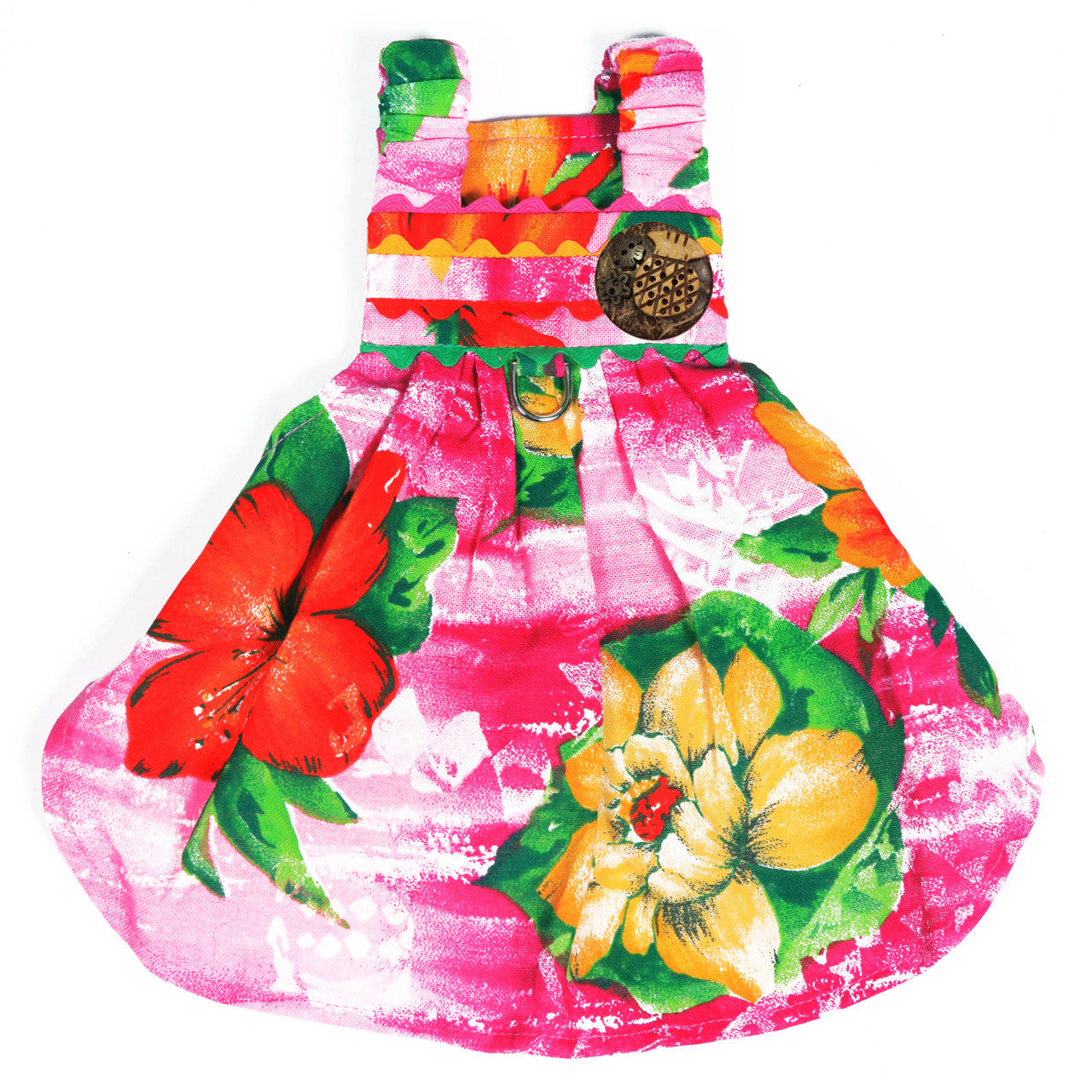 The Lahaina Collection - Pink Hawaiian Dress