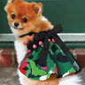 The Sasha Floral with Pom Poms Dog Harness Dress