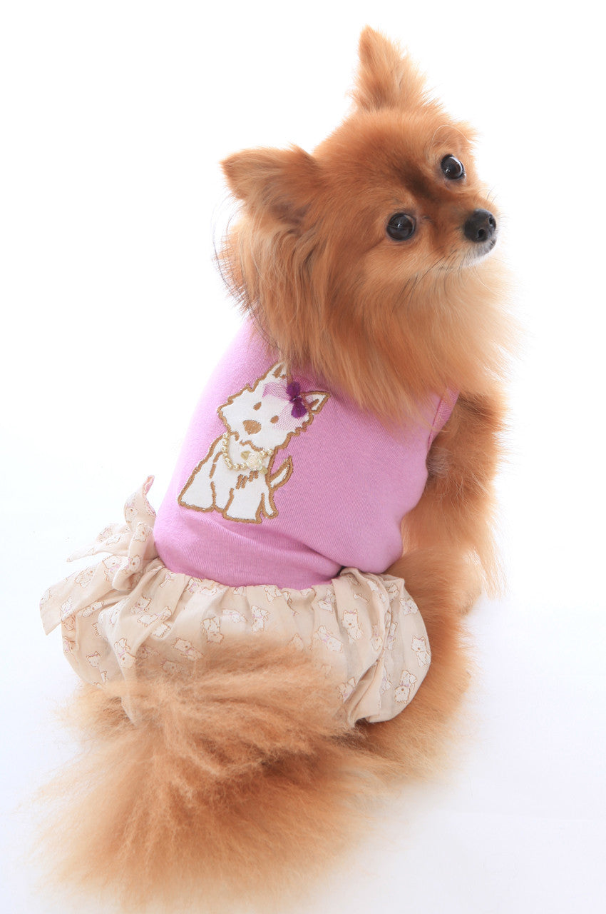 The Hugs & Kisses Puppy Bubble Dress